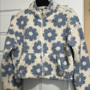 PacSun Floral Teddy Jacket